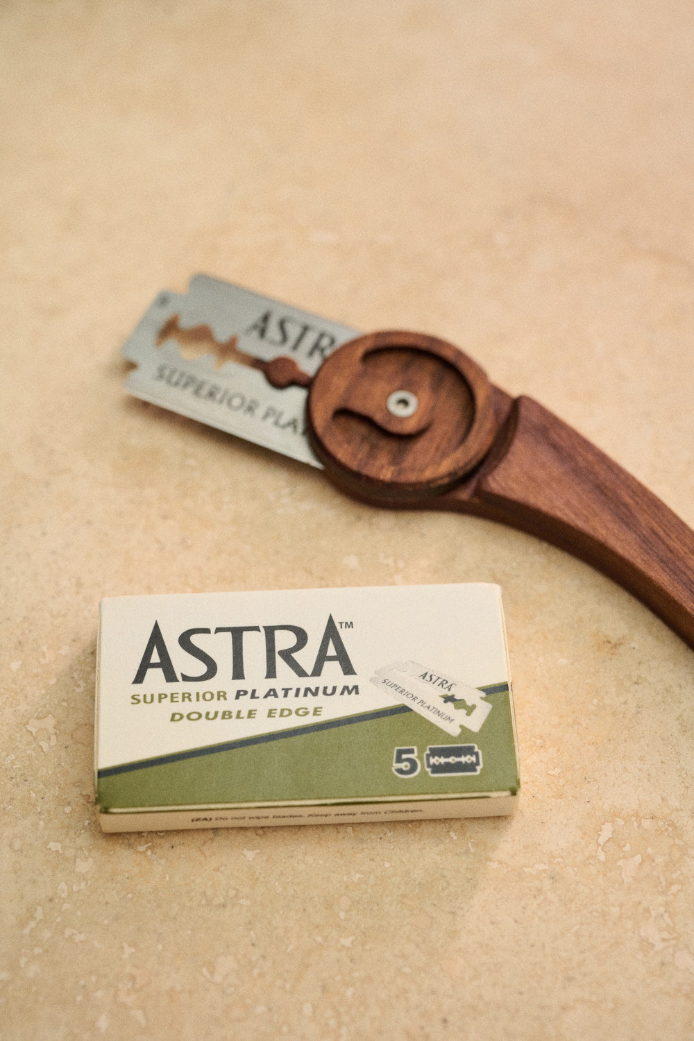 5 Astra Rasierklingen für das Goose Lame Bäckermesser