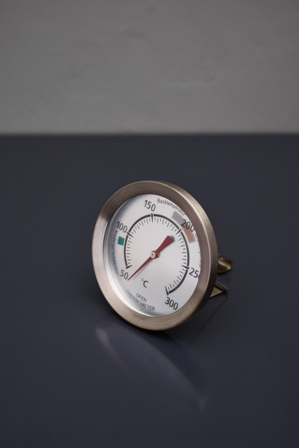 Analoges Edelstahl Backofenthermometer