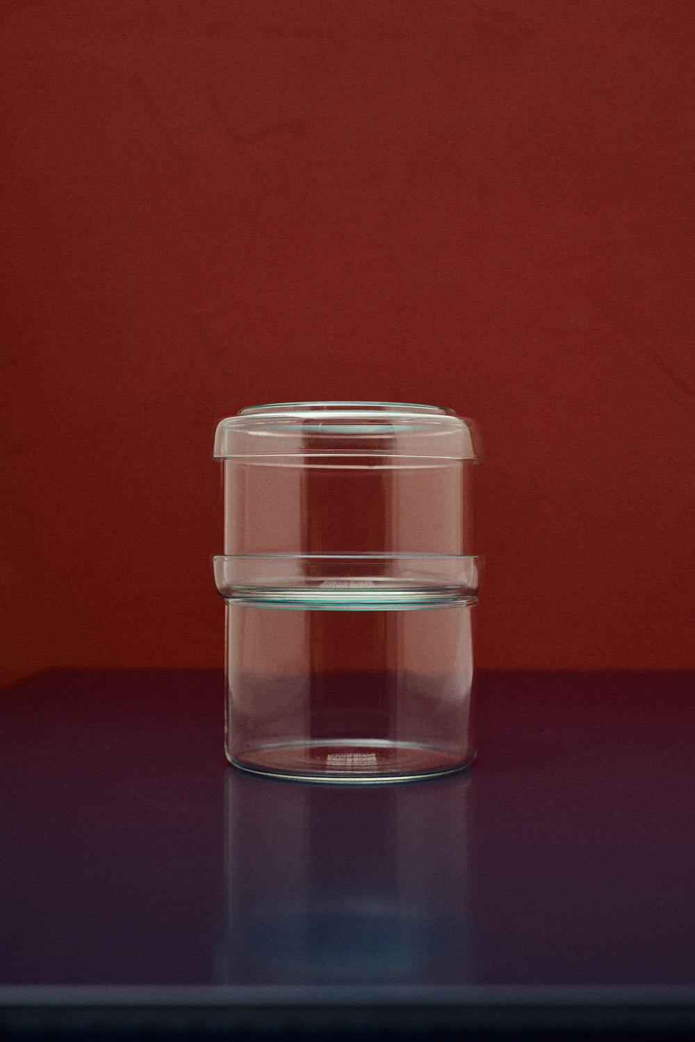Vorratsdose Glas stapelbar