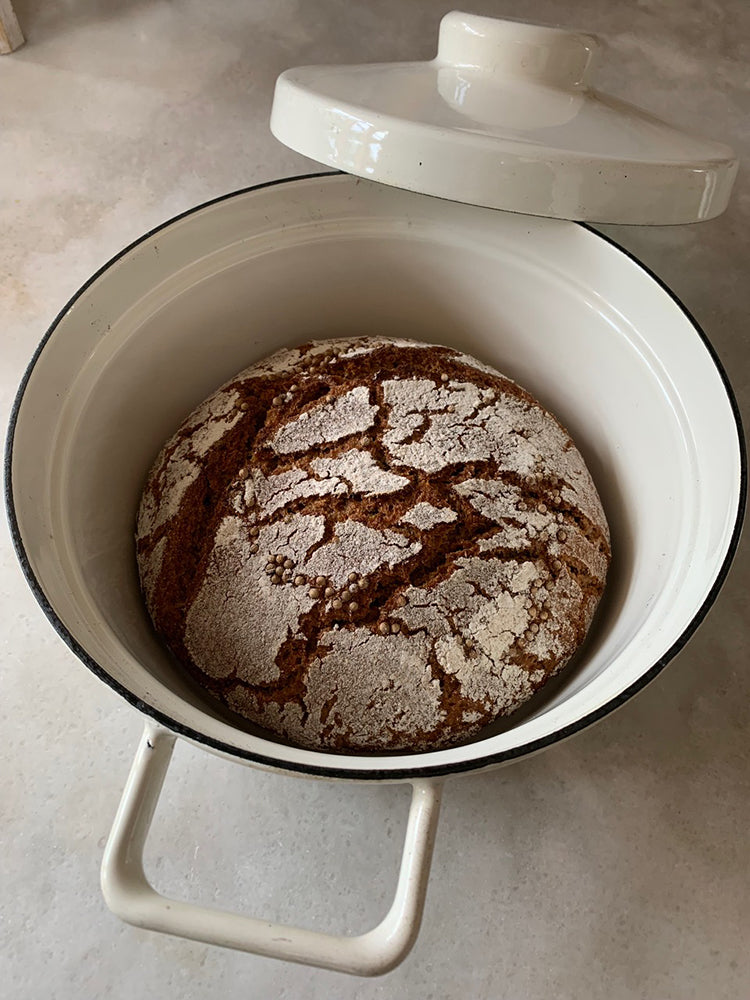 Gabrieles Brot aus dem ROGGENWOLF Online Brotbackkurs