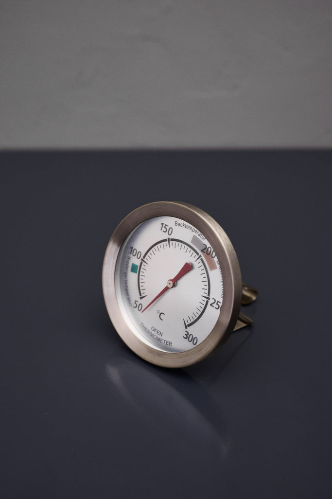  Ofenthermometer Edelstahl, Backofenthermometer 400 Grad  Rostfrei, zum Aufhängen und Hinstellen Backofen Grillthermometer, Oven  thermometers Durchmesser - 7 cm