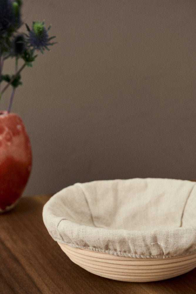 Gärkorbbezug aus Leinen