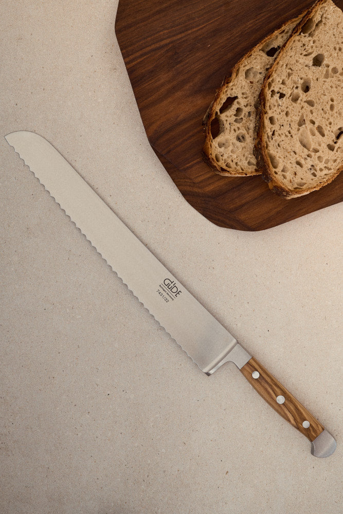 Güde Brotmesser 32 cm Alpha Olive Rechtshänder oder Linkshänder