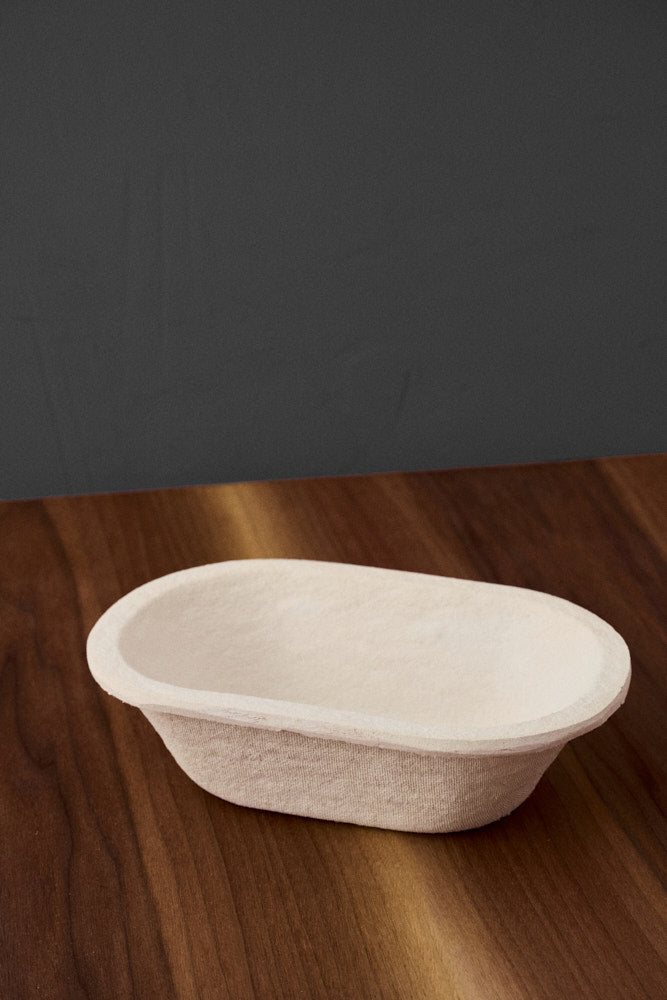 Gärkorb Holzschliff oval