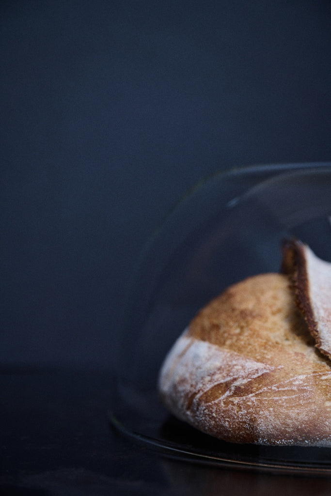 Brotbackform aus hitzebeständigem Borosilikatglas