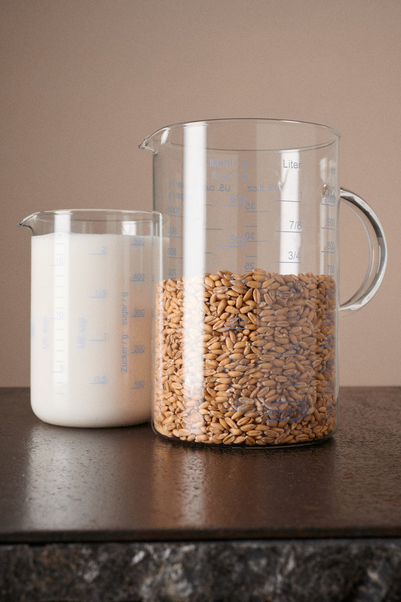 Borosilikatglas Messbecher Set plastikfrei von Trendglas Jena