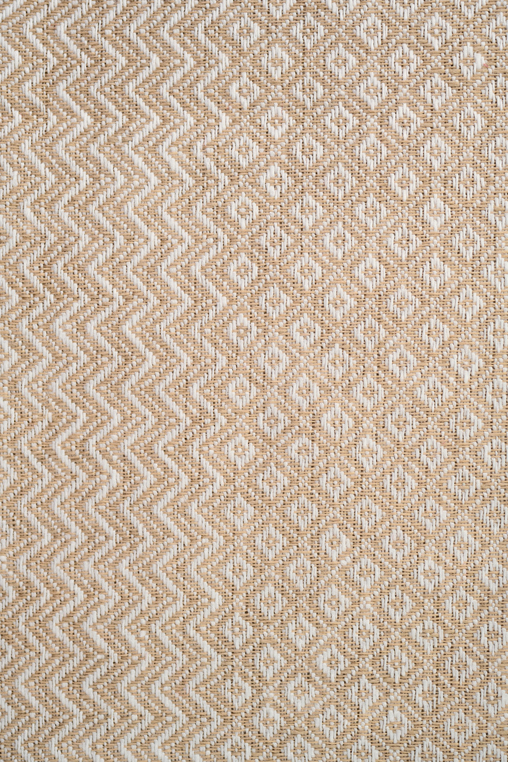 Textil Detail von Leinen Geschirrtuch nartur