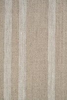 Textil Detail von Bio-Leinen Geschirrtuch natur mit hellen Streifen